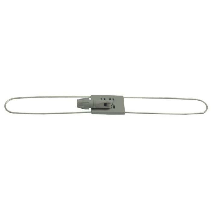 Zwabberhouder 80cm kunststof grijs met steelverbinding
