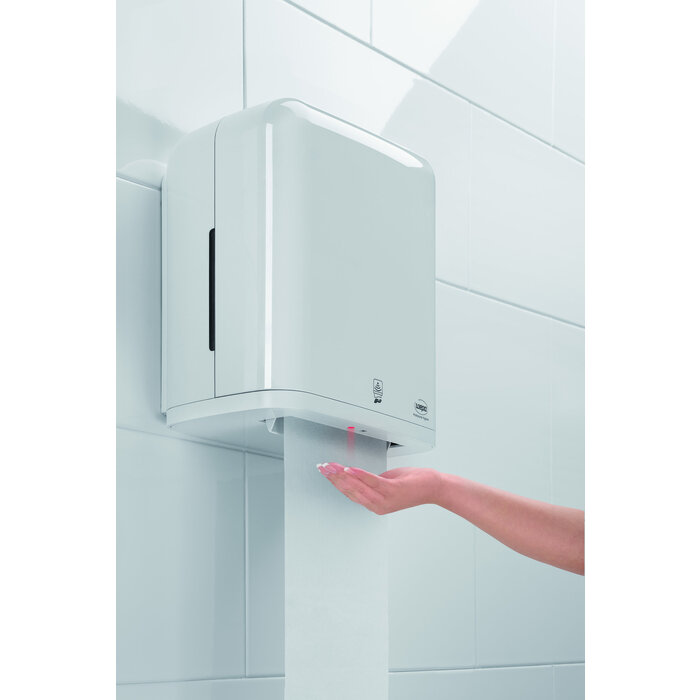 Wepa handdoekroldispenser met sensor