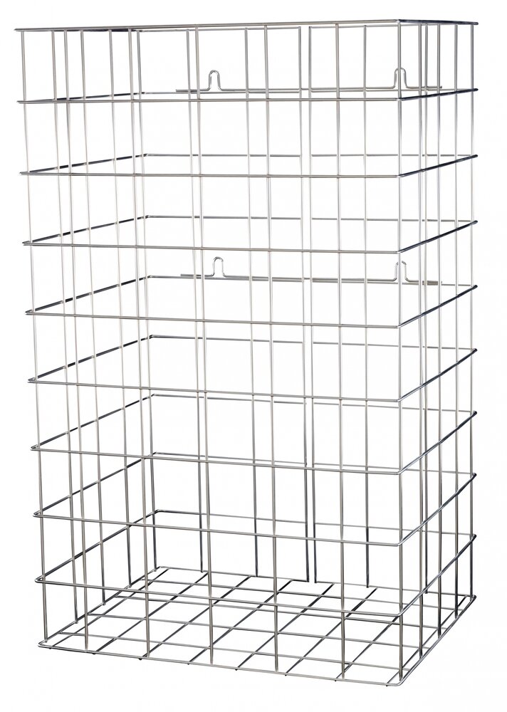 MediQo-line Afvalkorf alu-look 60 liter