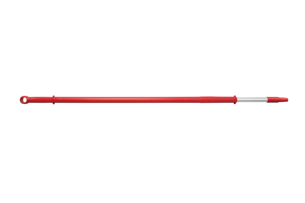 FBK TELESCOPISCHE HANDGREEP 1700/2800 X 32 MM, ALUMINIUM, ERGONOMISCH-Rood