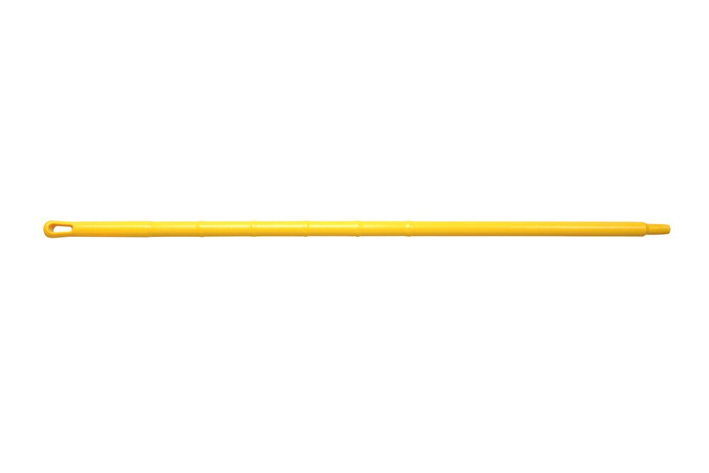 FBK ERGONOMISCHE STEEL UIT &Eacute;&Eacute;N STUK 1700 X 32 MM-Geel