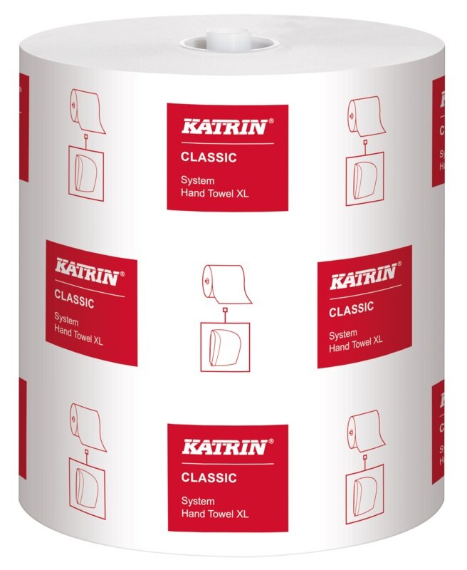 Katrin Classic Handdoekrol XL, pak 6 rol a 1048vel