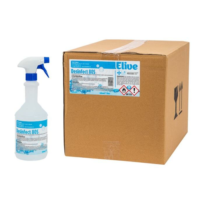 ELIVE Desinfect 80S, Desinfectiemiddel ds. 6x1 lt.