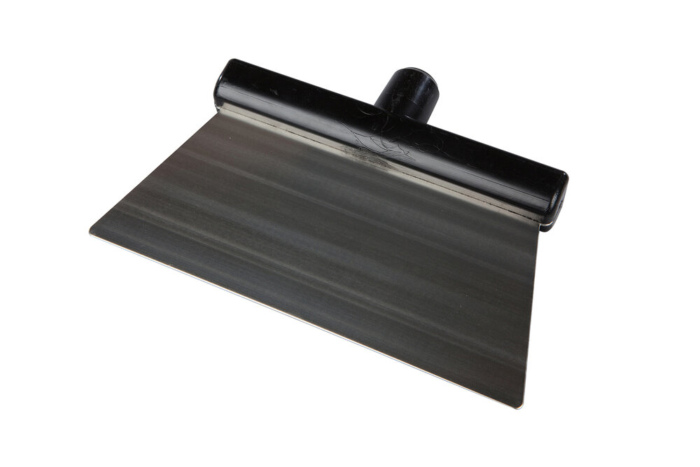 FBK STALEN SCHRAPER 280 X 110 MM, RVS BLAD-Zwart