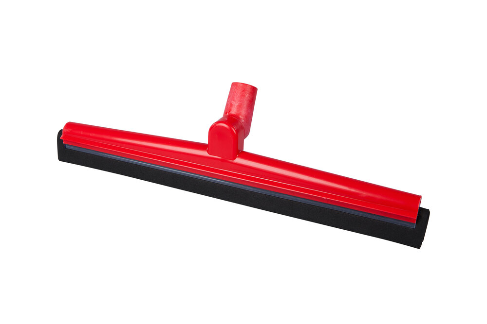 FBK TREKKER 500 MM, ZWARTE RPL. RUBBER, VERSTELBAAR-Rood