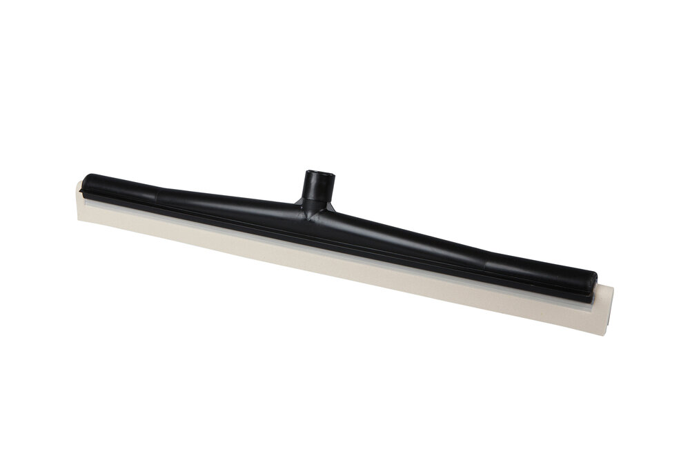 FBK Vloertrekker wit rubber (600mm)-Zwart