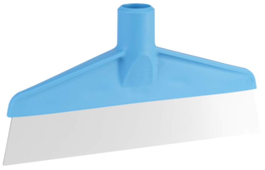 Vikan Tafel- en Vloerschraper 24,5cm Blauw &ndash; Krachtige Verwijdering van Hardnekkig Vuil en Etiketten
