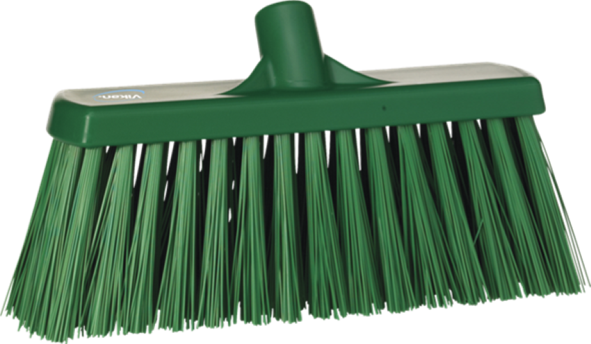 Vikan Bezem Groen Zeer Hard 33 cm