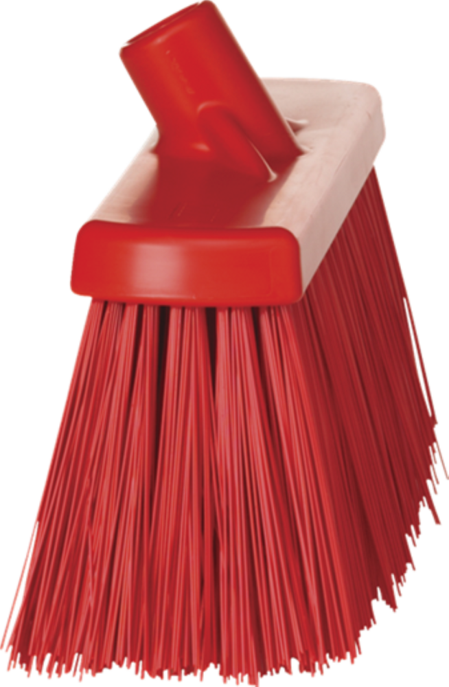 Vikan Bezem Rood Zeer Hard 33 cm