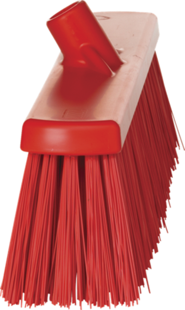 Vikan Bezem Rood Zeer Hard 53 cm