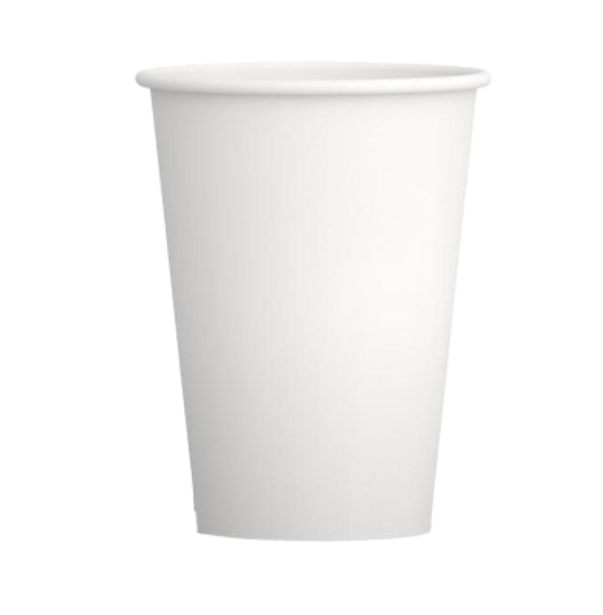 Kartonnen Koffiebekers Wit &ndash; 8 OZ / 250 ml (Doos &agrave; 1000 stuks)