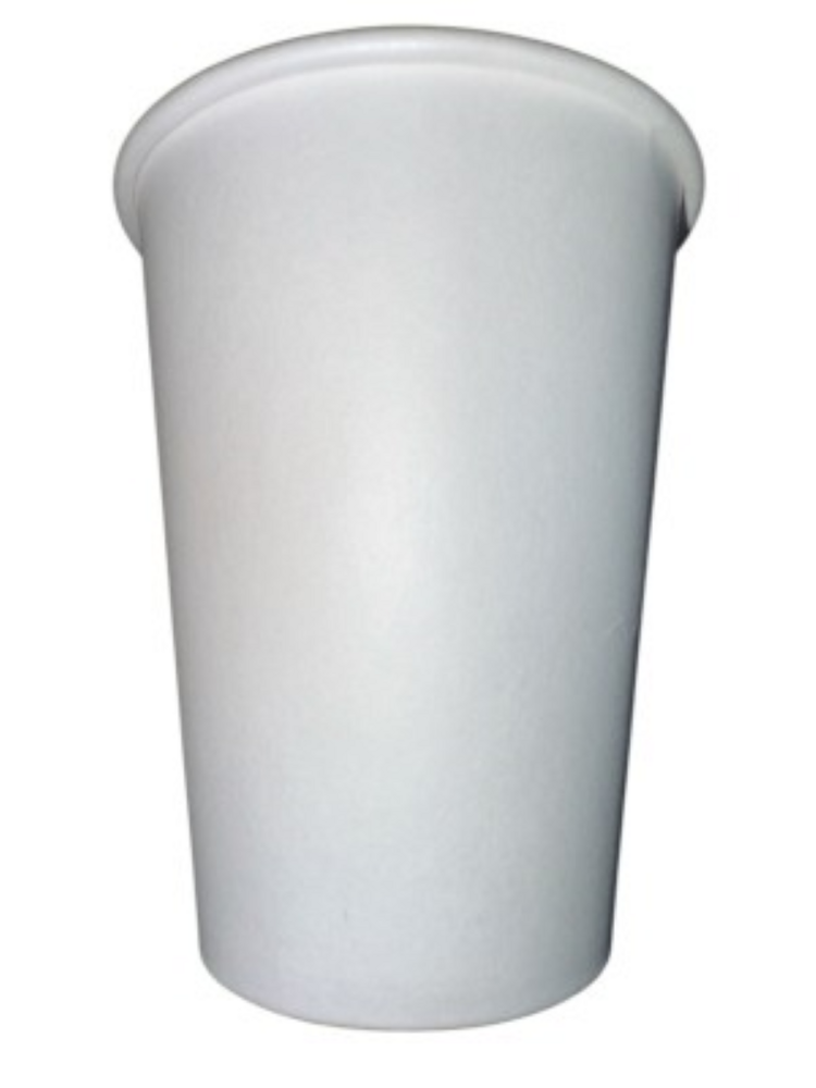Kartonnen Koffiebekers Wit &ndash; 16 OZ / 450 ml (Doos &agrave; 1000 stuks)