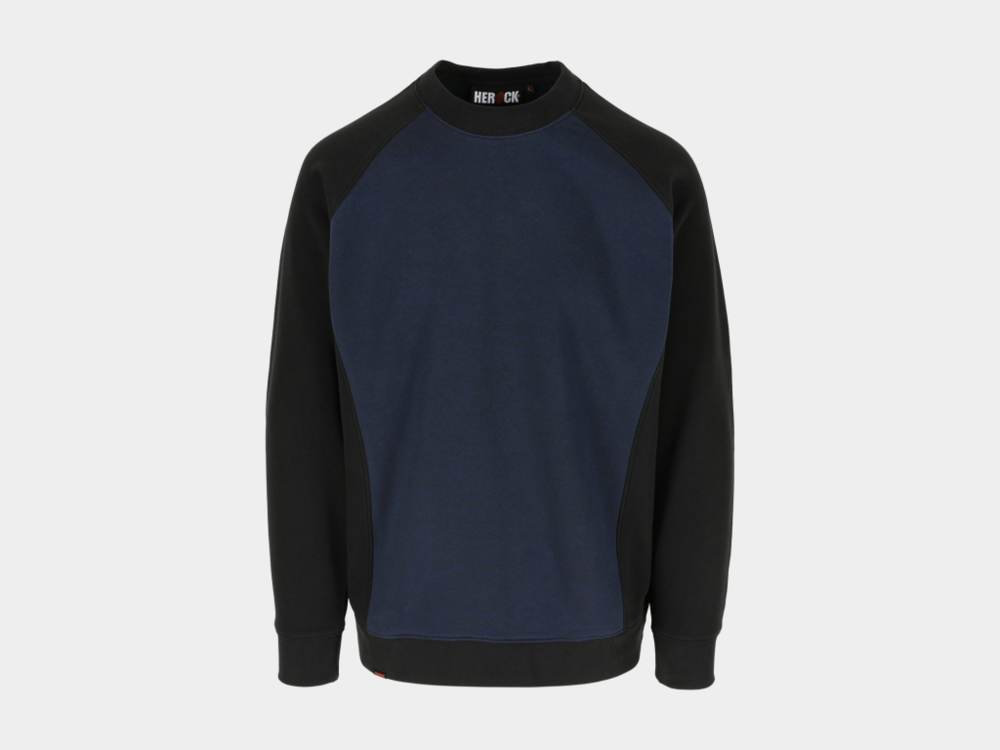 BORIS Sweater MARINE/ZWART -S