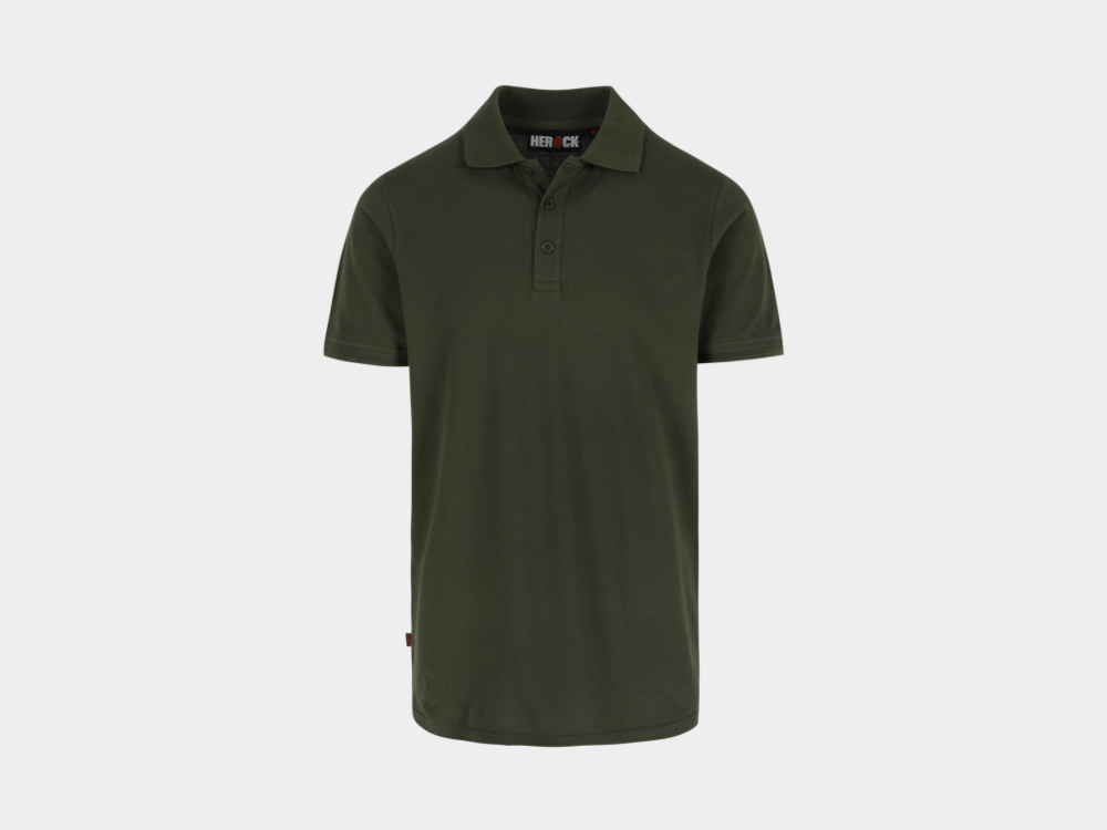 Levor Polo Korte mouwen Donker Kaki-XS