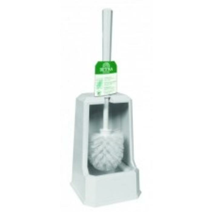 Betra Toiletborstel garnituur abs vierkant op model wit