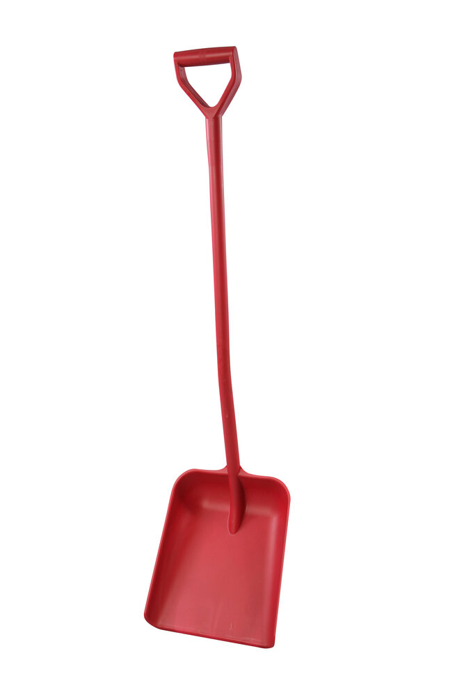 FBK Ergonomic &eacute;&eacute;n geheel schep 330x380x1330mm-Rood