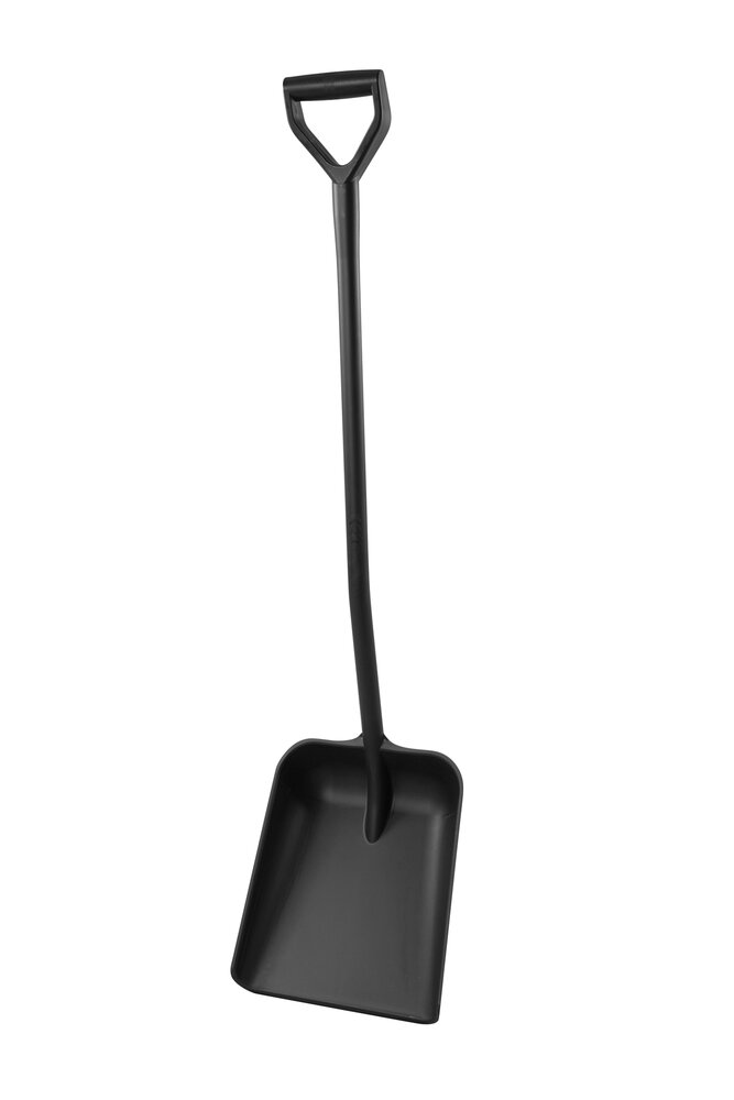 FBK Ergonomic &eacute;&eacute;n geheel schep 330x380x1330mm-Zwart