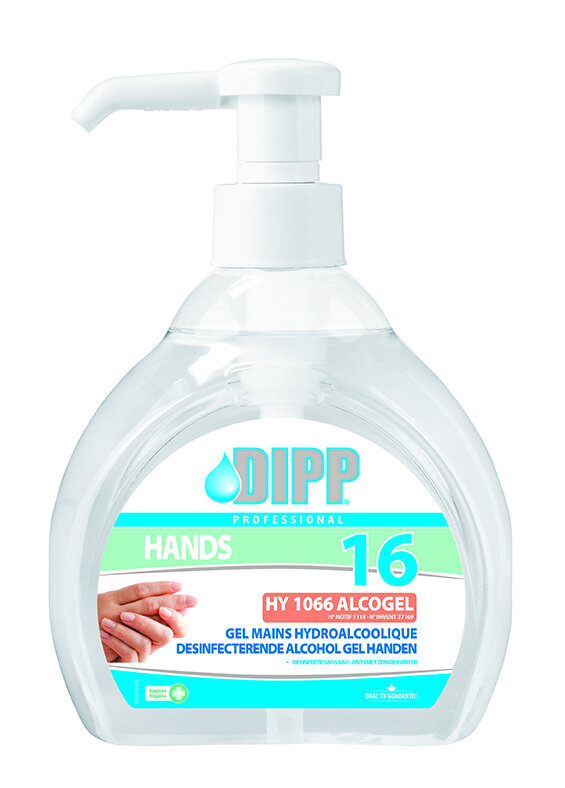Dipp 16 Desinfecterende Alcohol Gel Handen-500 ml