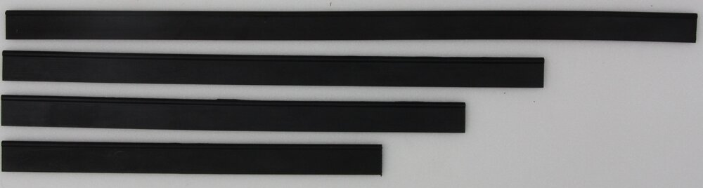 Vervangrubber prof.-45 cm