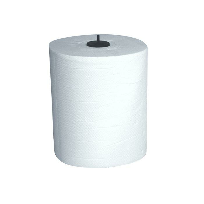 Matic handddoekrollen cellulose wit, pak 150 mt. a 1x6 rol