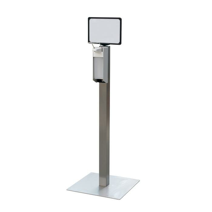 Mediqo-line desinfectie zuil RVS