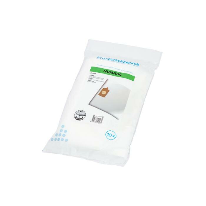 Universele Stofzuigzak wit nylon 3 lagen extra sterk, o.a. Numatic, Henry/James 15L