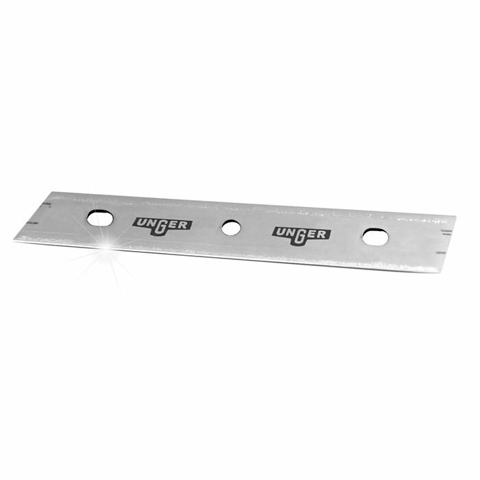 Unger Carbonstaal Glasschrapermessen 15 cm &ndash; 10 etuis &agrave; 25 messen