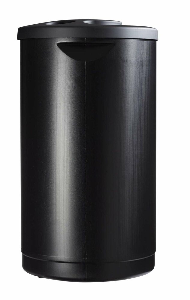 Rossignol Multigob Bekerinzamelaar 800 Bekers + Afvalbak 25L Zwart