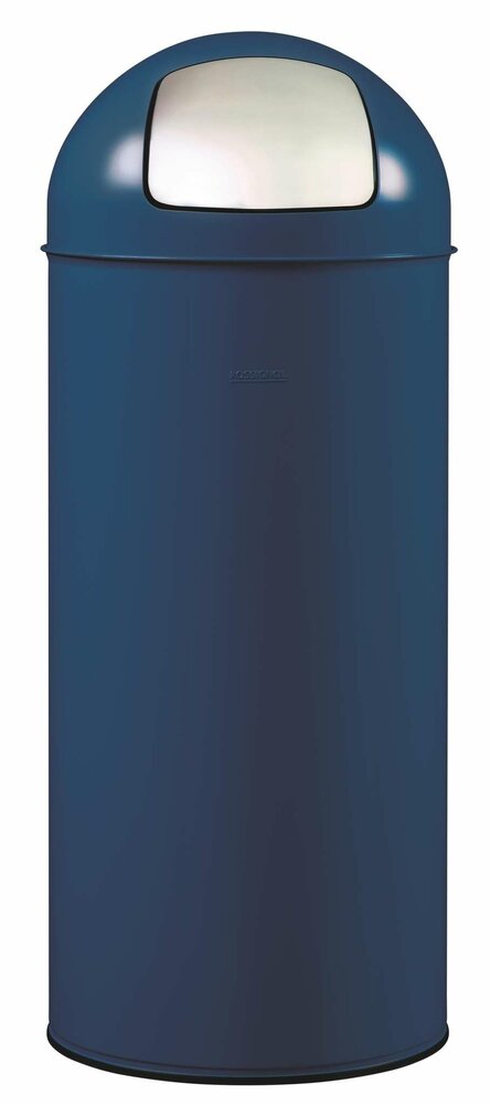 Rossignol Push Vuilnisbak 45L Blauw Mat Glad