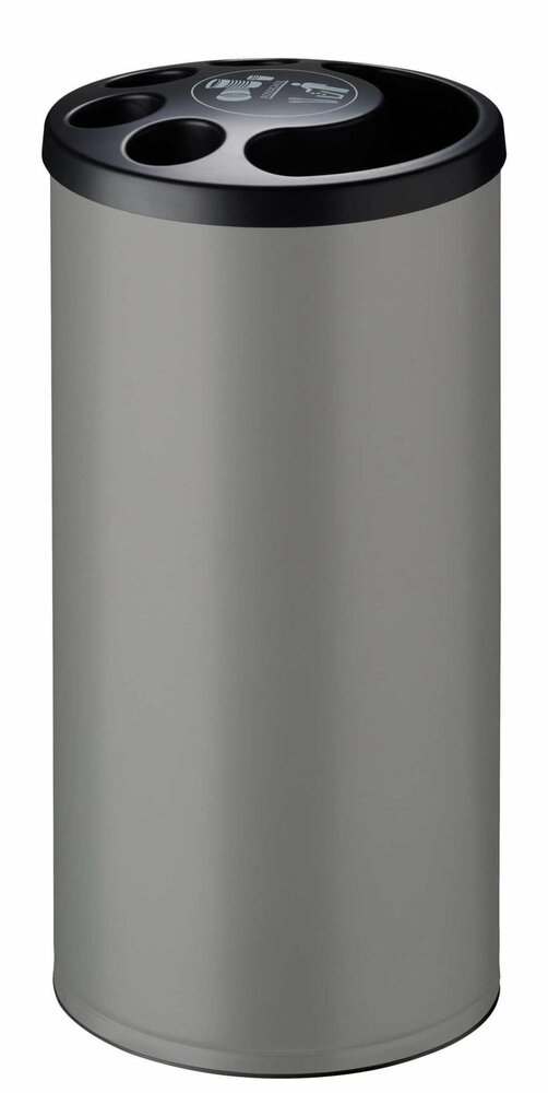Rossignol Multigob Bekerinzamelaar 800 Bekers + Afvalbak 25L Lichtgrijs