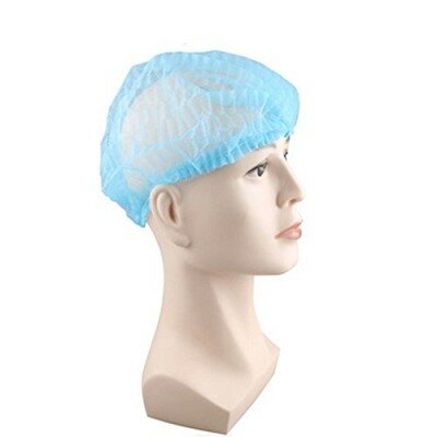 Haarnetje blauw 100st