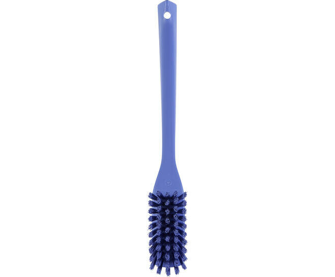 Vikan Lange Afwasborstel Met Smalle Borstel 420mm Paars