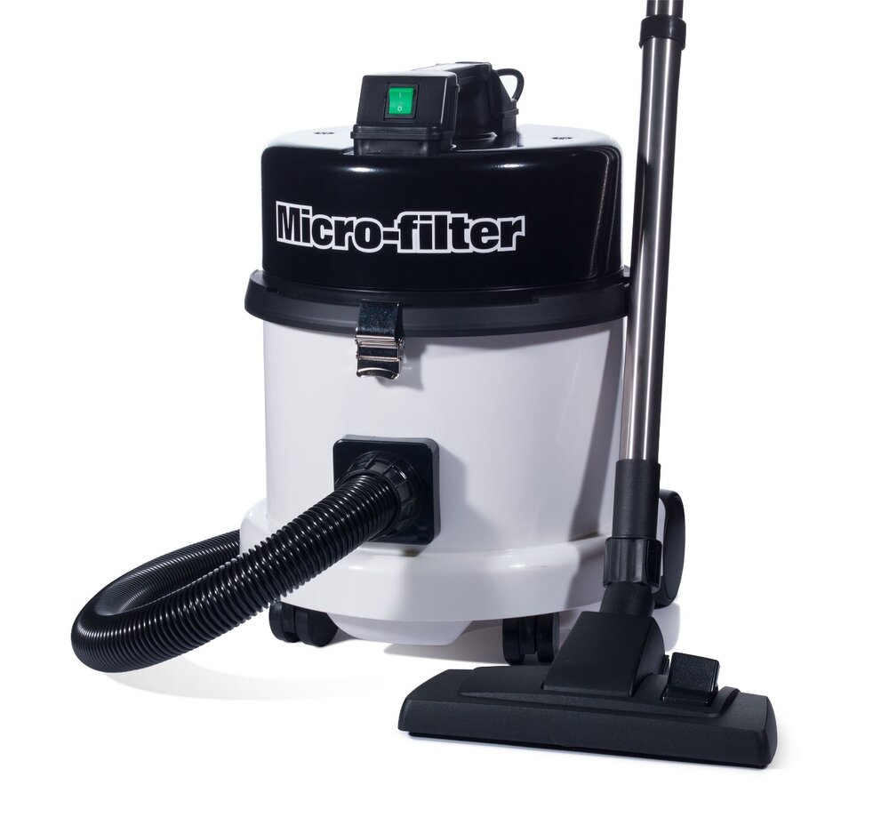 Numatic HEPA stofzuiger MFQ370-A2 grijs met kit AS0