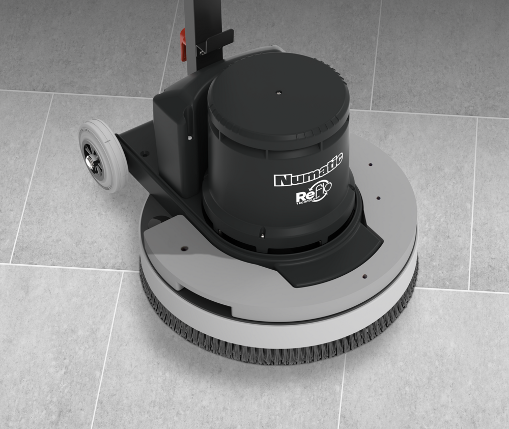 Numatic Eenschijfsmachine HFM1515G graphite voor Schrobben