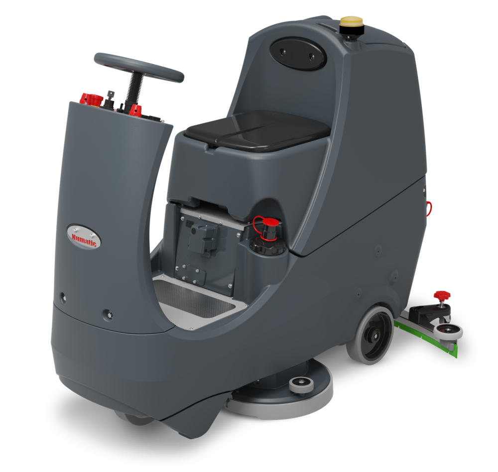 Numatic CRG8072G schrob-zuigmachine geltec batterij graphite