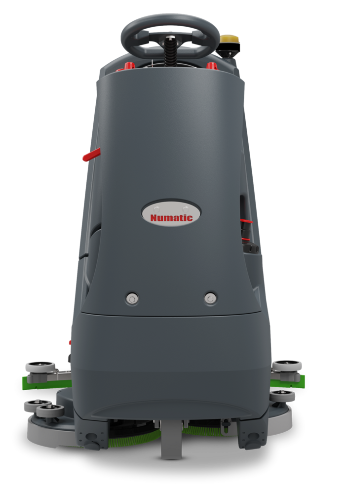 Numatic CRG8072G schrob-zuigmachine geltec batterij graphite