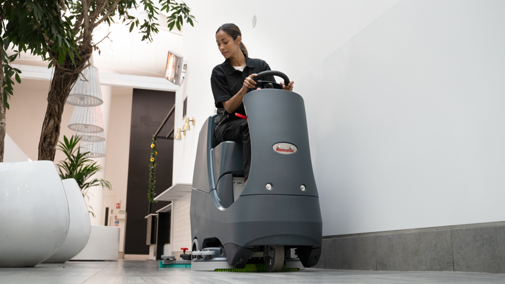 Numatic CRG8072G schrob-zuigmachine geltec batterij graphite