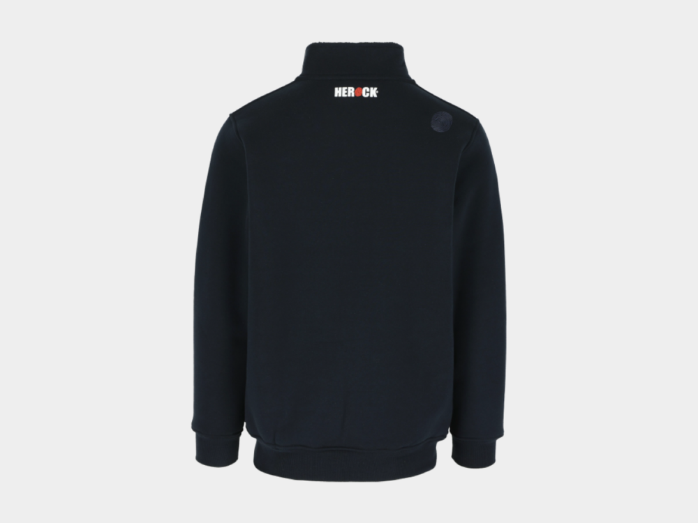 Herock OTAR Sweater met Kraag Navy
