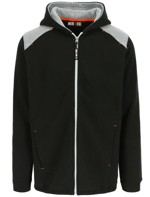Herock JUNO Sweater Met Kap Zwart