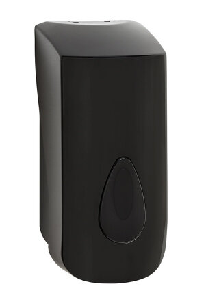 Elive 1 zeepdispenser 900 ml kunststof navulbaar zwart