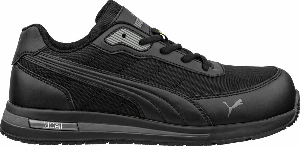 Puma Safety EPIC BLK LOW S3S ESD FO HRO SR Veiligheidsschoenen Zwart Veiligheidsneus