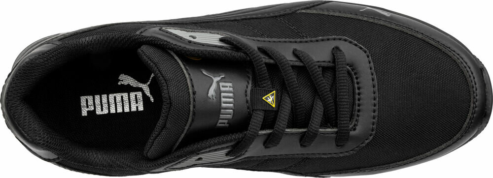 Puma Safety EPIC BLK LOW S3S ESD FO HRO SR Veiligheidsschoenen Zwart Veiligheidsneus