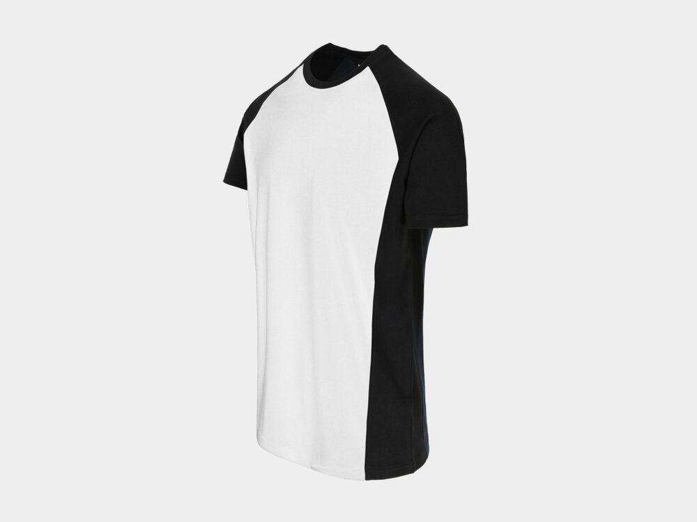 Herock TORI Tweekleurig T-shirt met korte mouwen Wit/Zwart