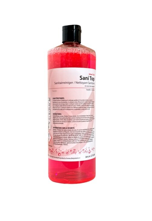 Elive Sani Top Sanitairreiniger - Doos 6 x 1 Liter - Streeploze Reiniging