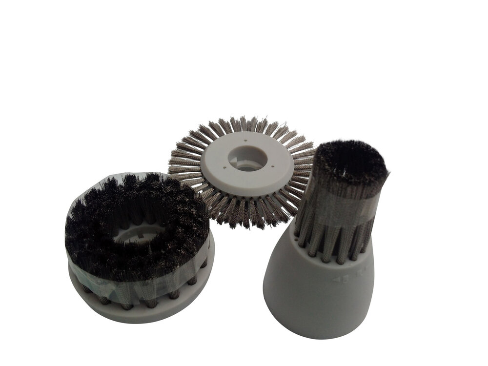 iVo "Power Brush" RVS borstelset 