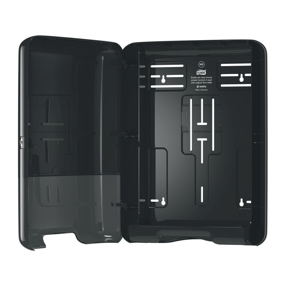 Tork Singlefold Handdoek Dispenser H3 Zwart