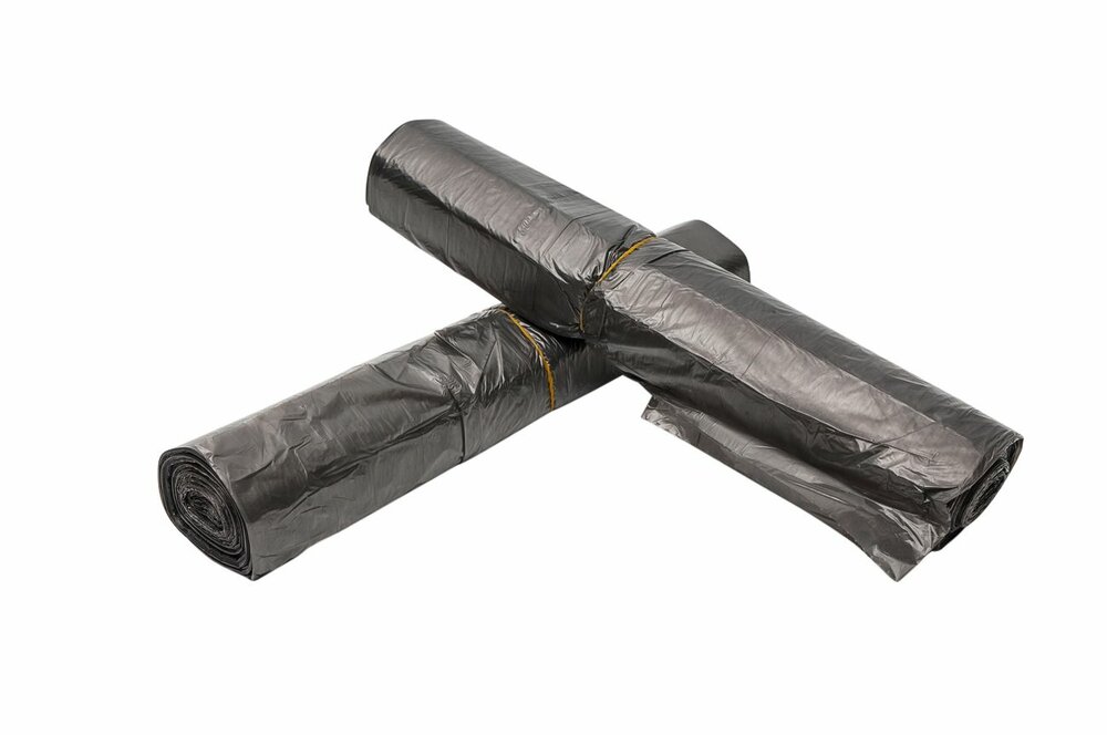 Pedaalemmerzakken HDPE Grijs 39x50cm T10 - 1000 stuks
