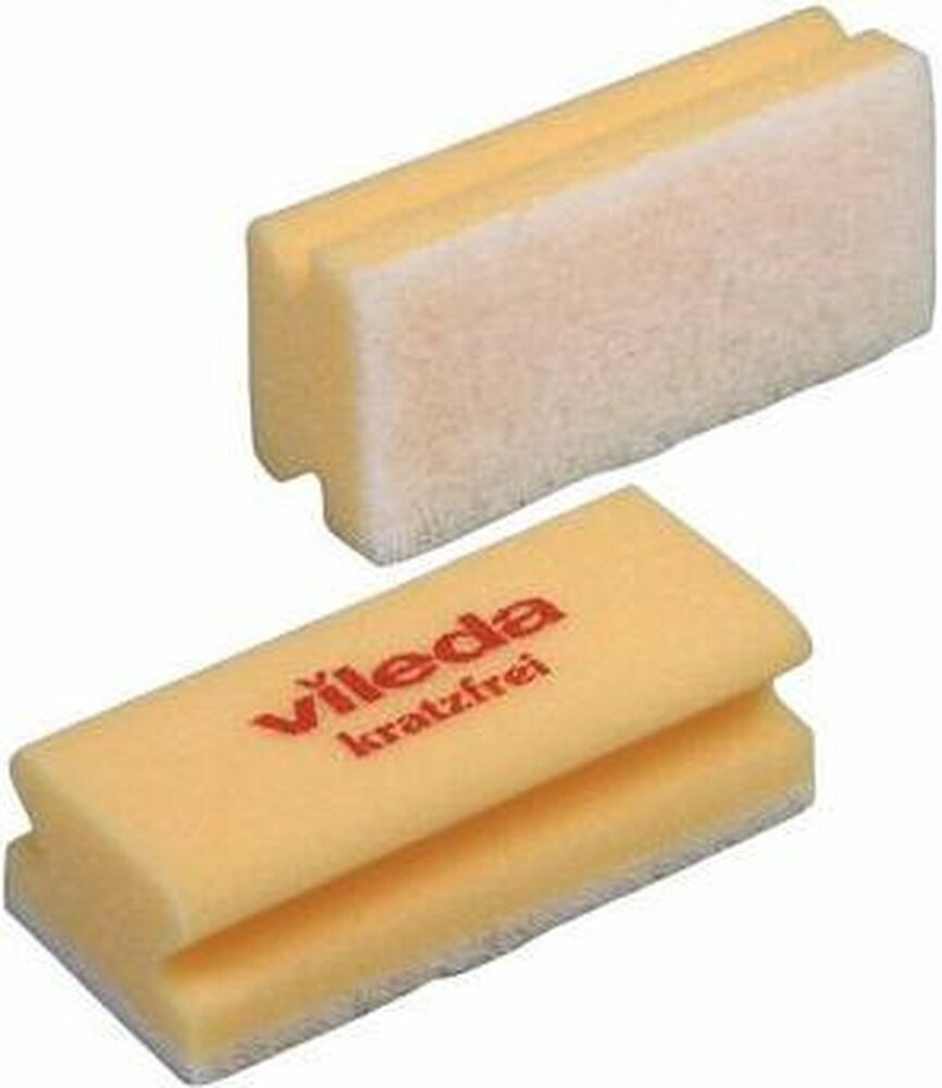 Vileda Glitzi Non Scratch Spons - Geel - 10 stuks