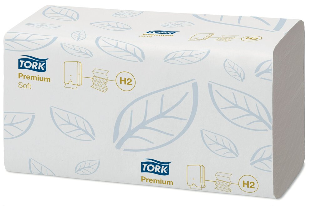 Tork Xpress Zachte Multifold Handdoek H2 Wit 2-Laags - 3150 stuks