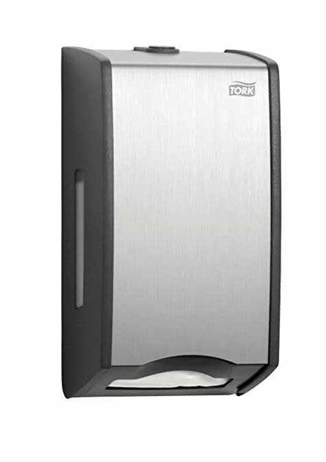 Tork Folded Toilet Paper Dispenser Aluminium - 456000